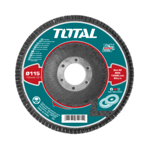 TOTAL Flap Disc 115mm P40 10 Pack