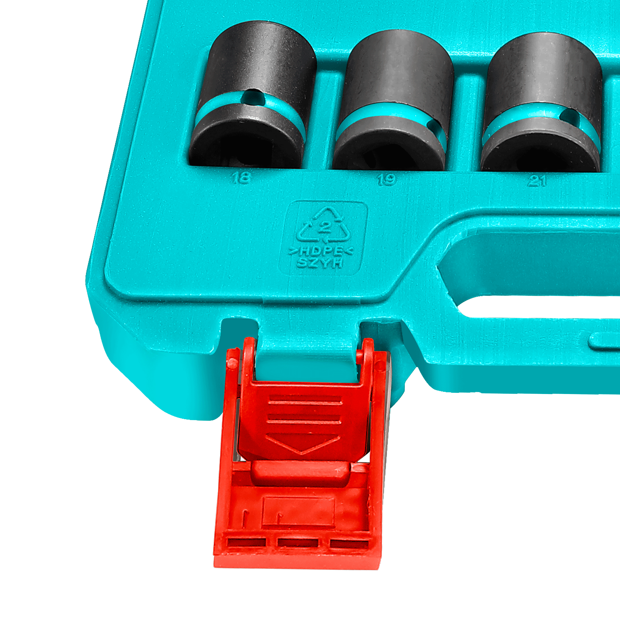 TOTAL Impact Socket Set 1/2 Inch Drive 14 Piece - Image 5