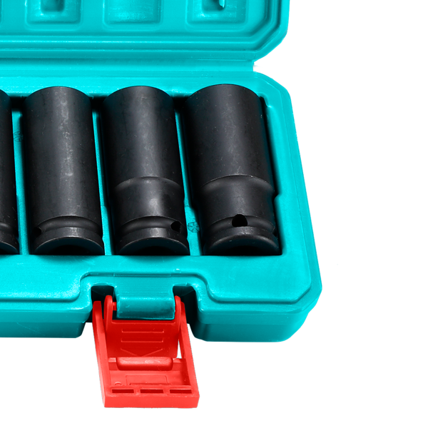 TOTAL Deep Impact Socket Set 1/2 Inch Drive 10 Piece - Image 6