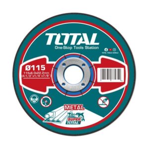 TOTAL Abrasive Metal Grinding Disc 115x6.0mm (5 Pack)