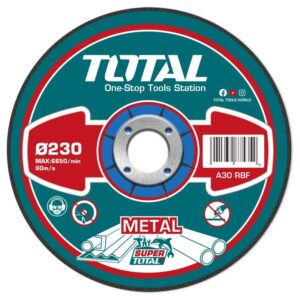 TOTAL Abrasive Metal Grinding Disc 230x6.0mm (5 Pack)