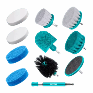 TOTAL Cleaning Brush Set 11 Piece