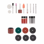 TOTAL Mini Drill Accessories Kit 81 Piece