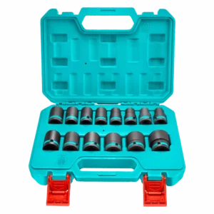 TOTAL Impact Socket Set 1/2 Inch Drive 14 Piece