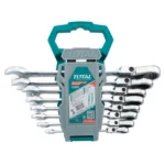 TOTAL Flexible Ratchet Spanner Set 8 Piece
