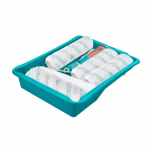 TOTAL Paint Roller Set Inner Outer Wall 8 Piece