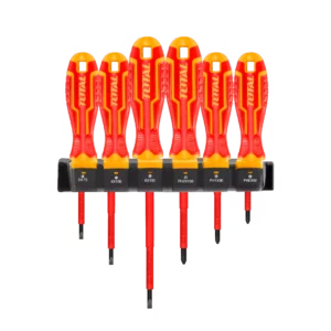 TOTAL Insulated Screwdriver Set 6 Piece