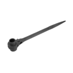 TOTAL Double Socket Ratchet Wrench 19x24mm 2 Pack