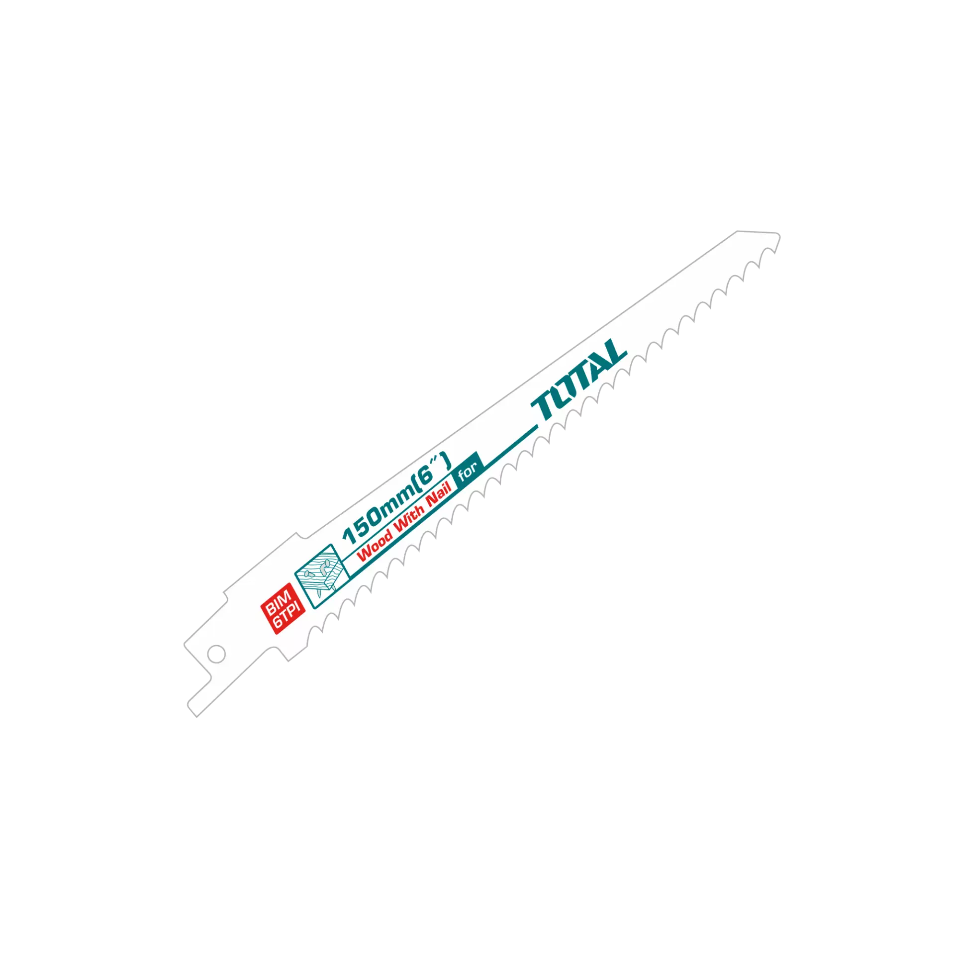 TOTAL Reciprocating Saw Blade Set 10 Piece - Image 4