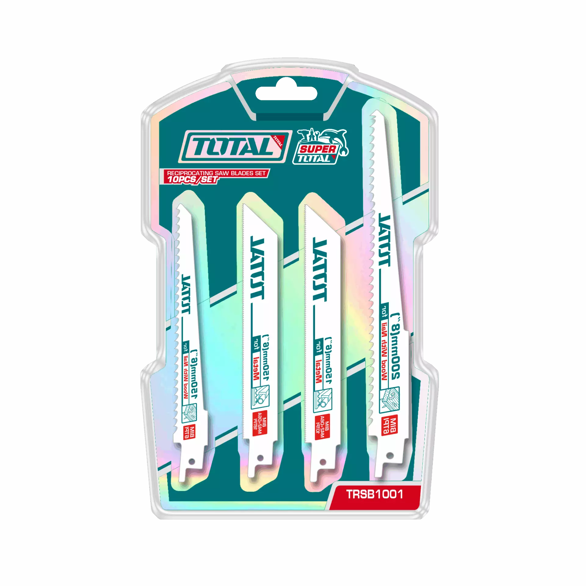 TOTAL Reciprocating Saw Blade Set 10 Piece - Image 7