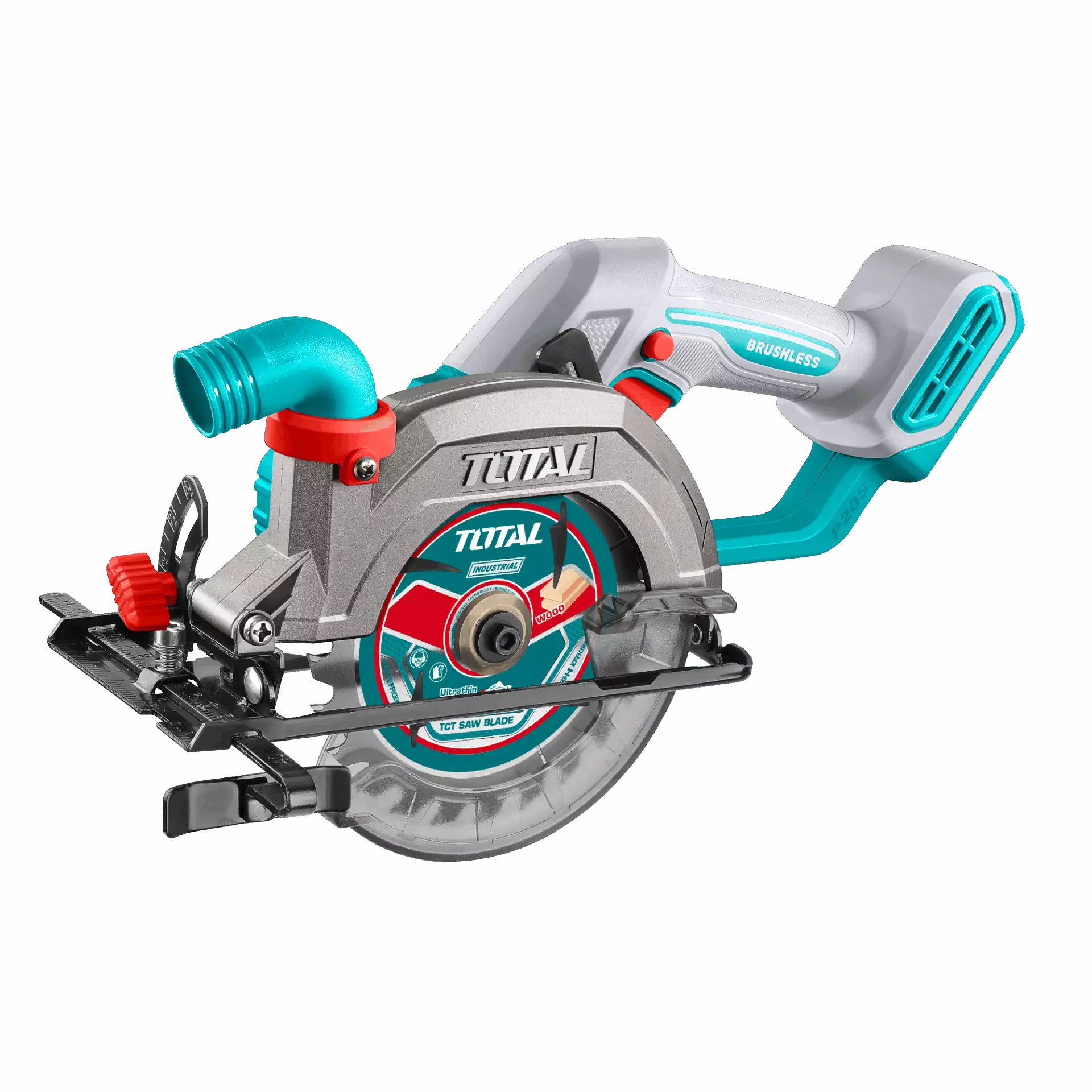 TOTAL Circular Saw 140mm Li-Ion 20V