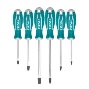 TOTAL Screwdriver Set 6 Piece